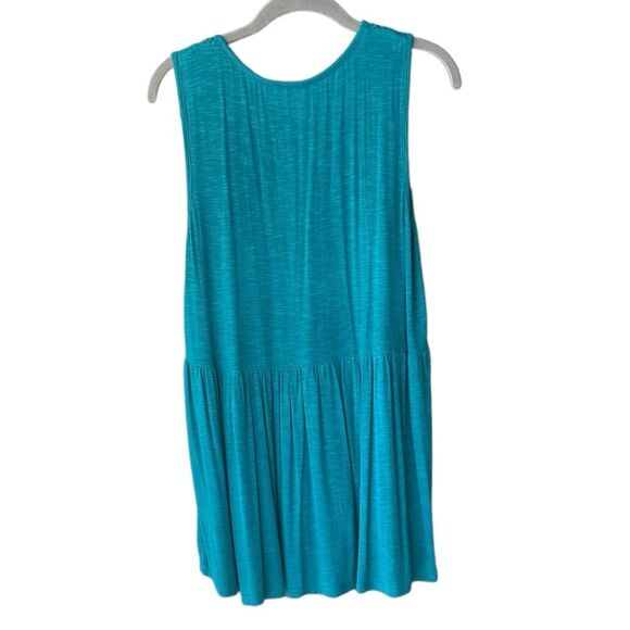 Chelsea & Theodore Knit Flowy Babydoll Tank Size L - Picture 2 of 3